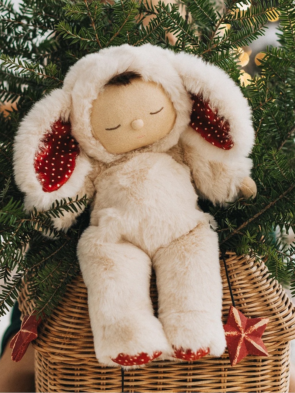 🌲♥️Olli Ella Cozy Dinkum Bunny Twiggy Sweetheart Doll NWT🌲♥️